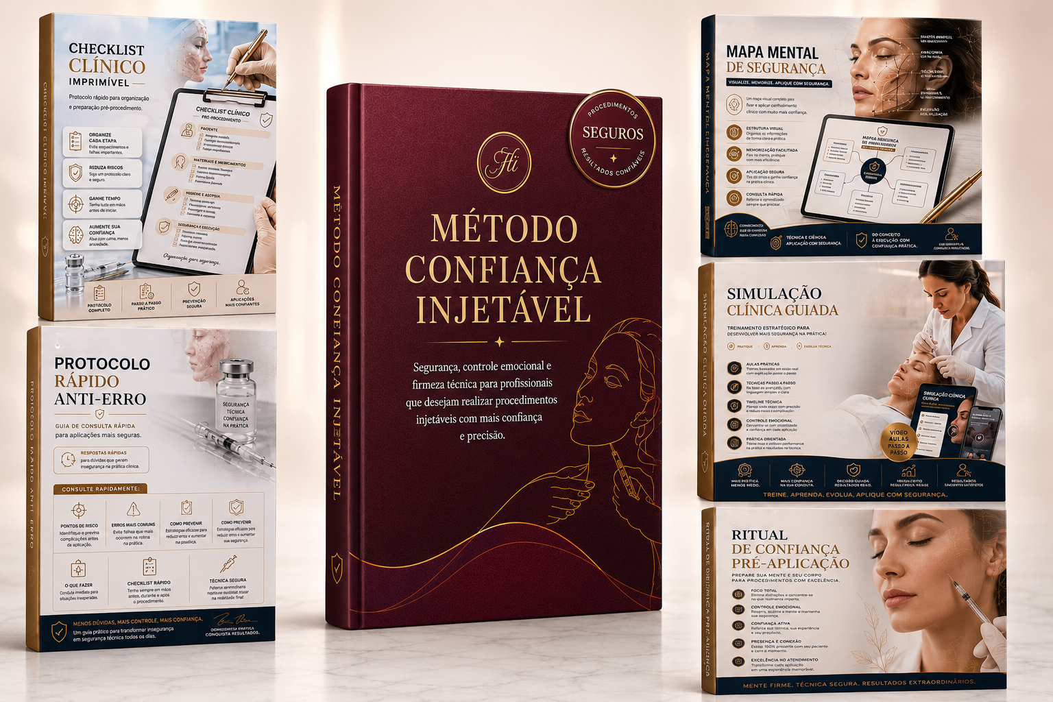 Kit Método Confiança Injetável: ebook principal e bônus