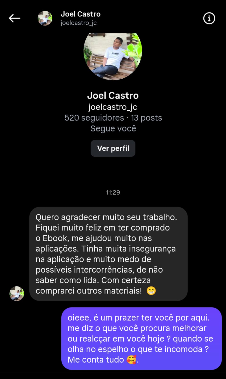 Depoimento real de profissional da saúde 4